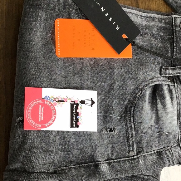 Mid-rise Boyfriend Jeans, Risen Brand, multiple sizes, last few left. - Picture 3 of 11